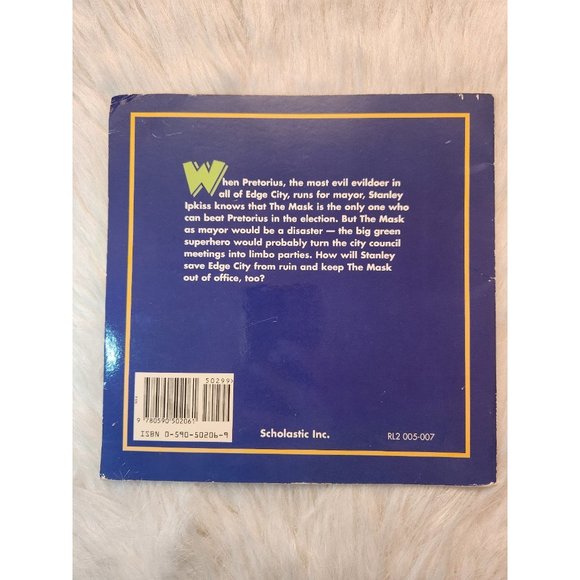 The Mask For Mayor Vintage 90s Book - Picture 3 of 4